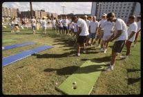 Intramural golf on College Hill